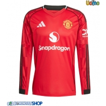 Maglie da calcio Manchester United Prima Maglia 2025-26 Manica Lunga